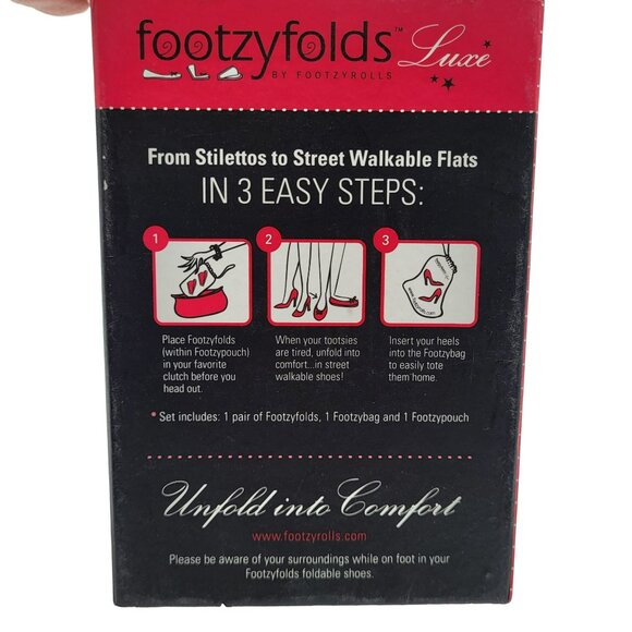 Footzy Folds Lace Up Cheetah Leopard Print Ballet Flat Fold Shoes Womens 6.5-7.5 - Picture 8 of 11